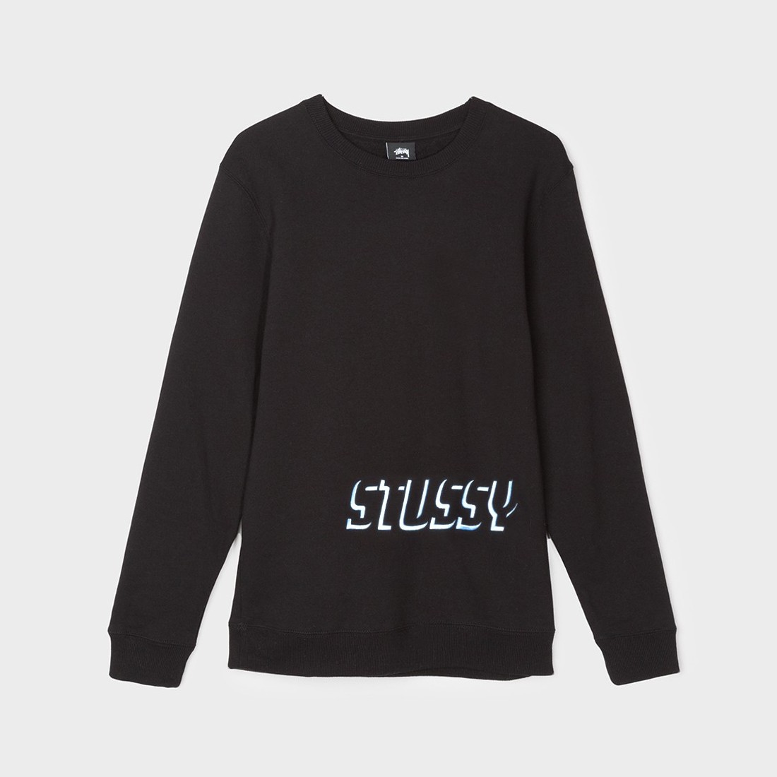 Online Stüssy men's clothing | Stussy Shadow App. Crew Black