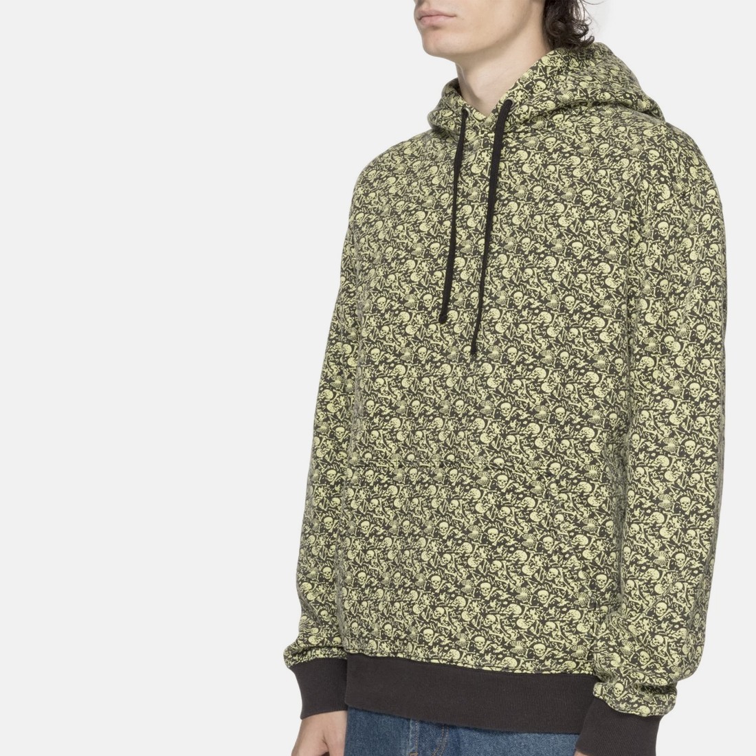 lime green stussy hoodie